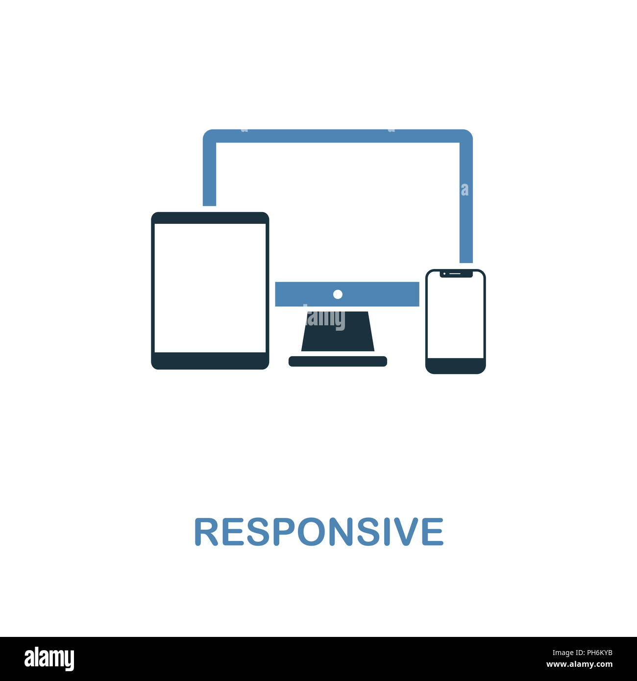 I dati dei server Exchange icona in due colori. Elemento di semplice illustrazione. I dati dei server Exchange design icona dalla collezione del computer. Simboli per il web desig Foto Stock