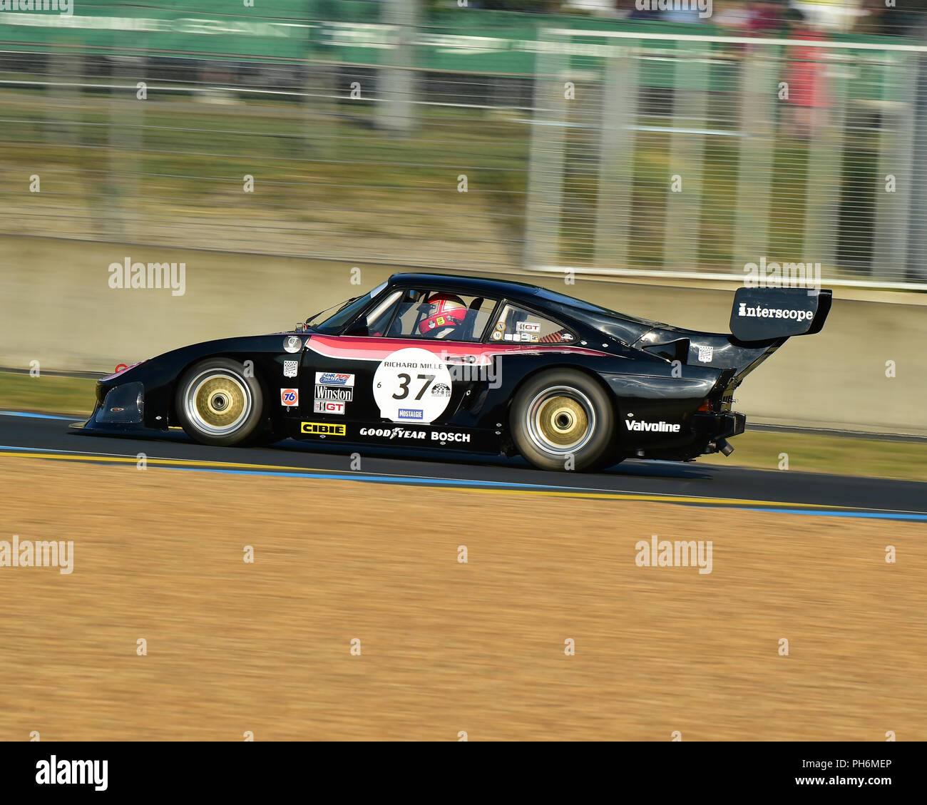 Antoine Vandromme, Porsche 935, Plateau 6, la griglia 6, 1972-1981 automobili, Le Mans Classic 2018, luglio 2018, Le Mans, in Francia, il circuito da corsa, Classic, Classic Foto Stock