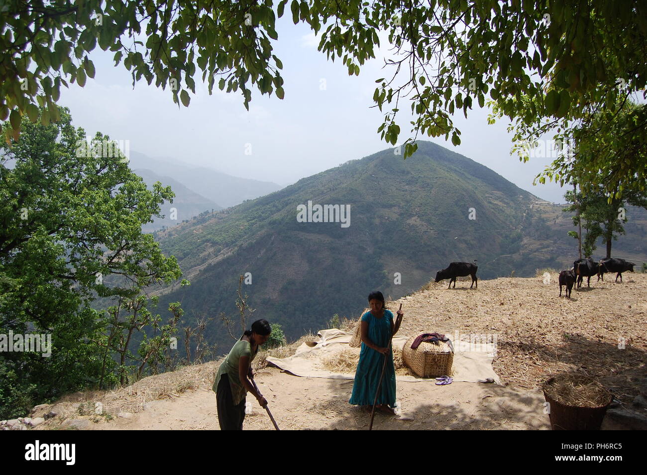 Lontano-Nepal occidentale Foto Stock
