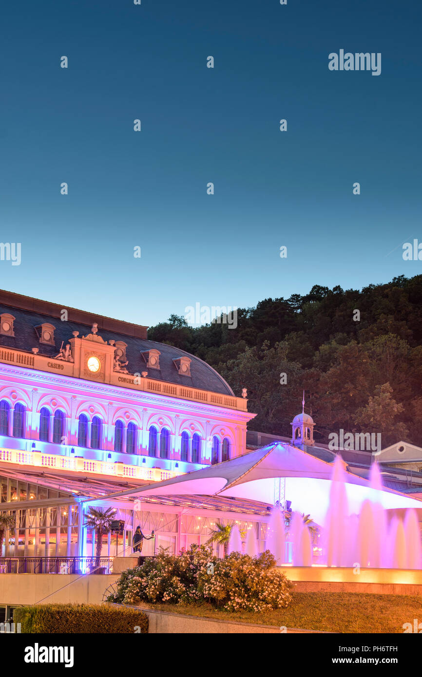 Baden: Casino Baden, ristorante, Wienerwald, Vienna Woods, Niederösterreich, Austria Inferiore, Austria Foto Stock