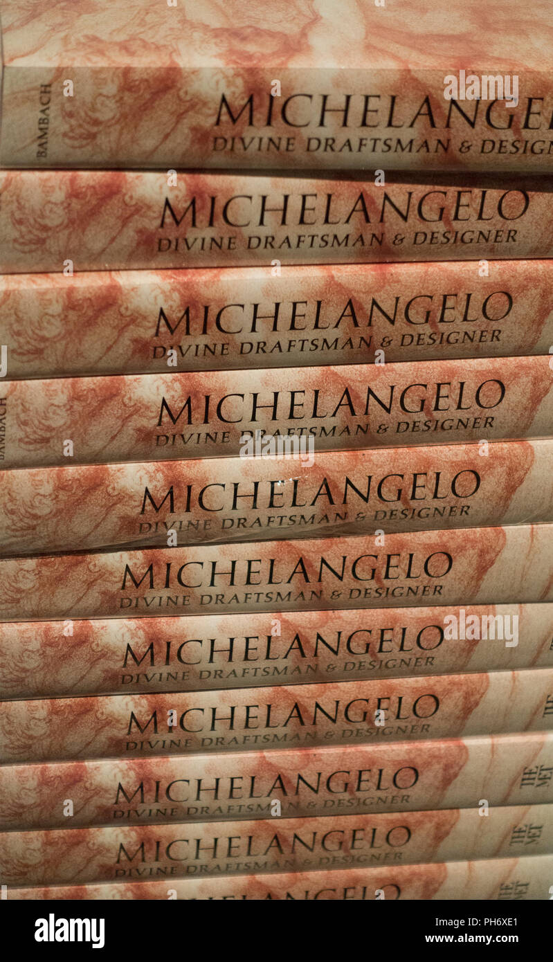 Michelangelo presentano Metropolitan Museum of Art di New York City Foto Stock