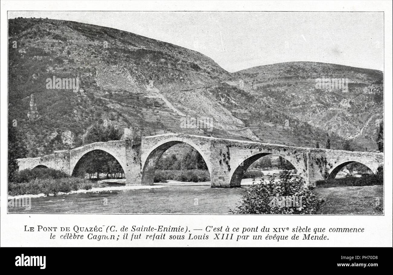 Le pont de quazéc Foto Stock
