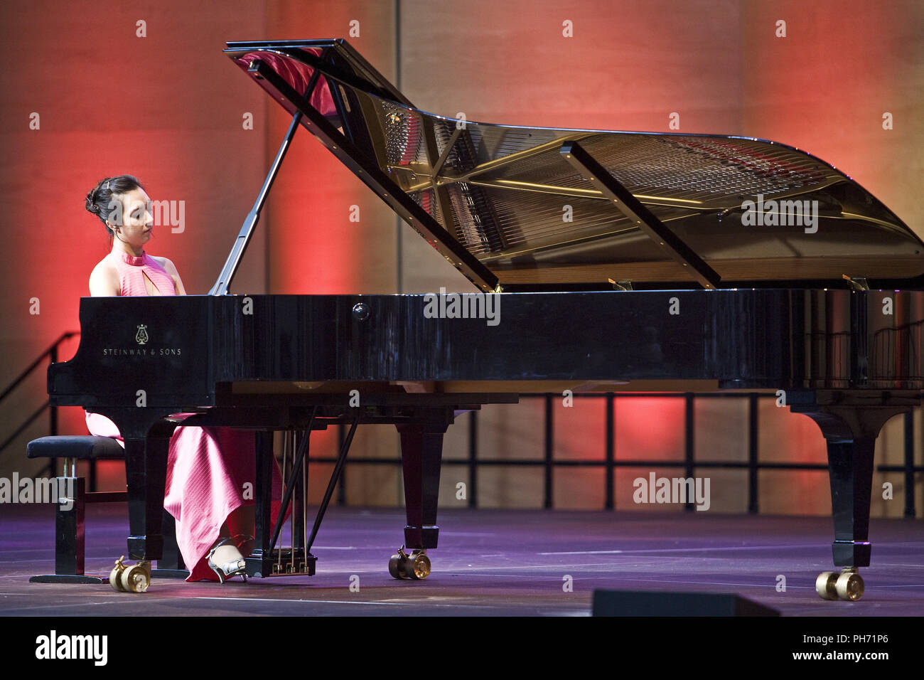 Festival pianistico, della Ruhr di Bochum Hall del secolo. Foto Stock
