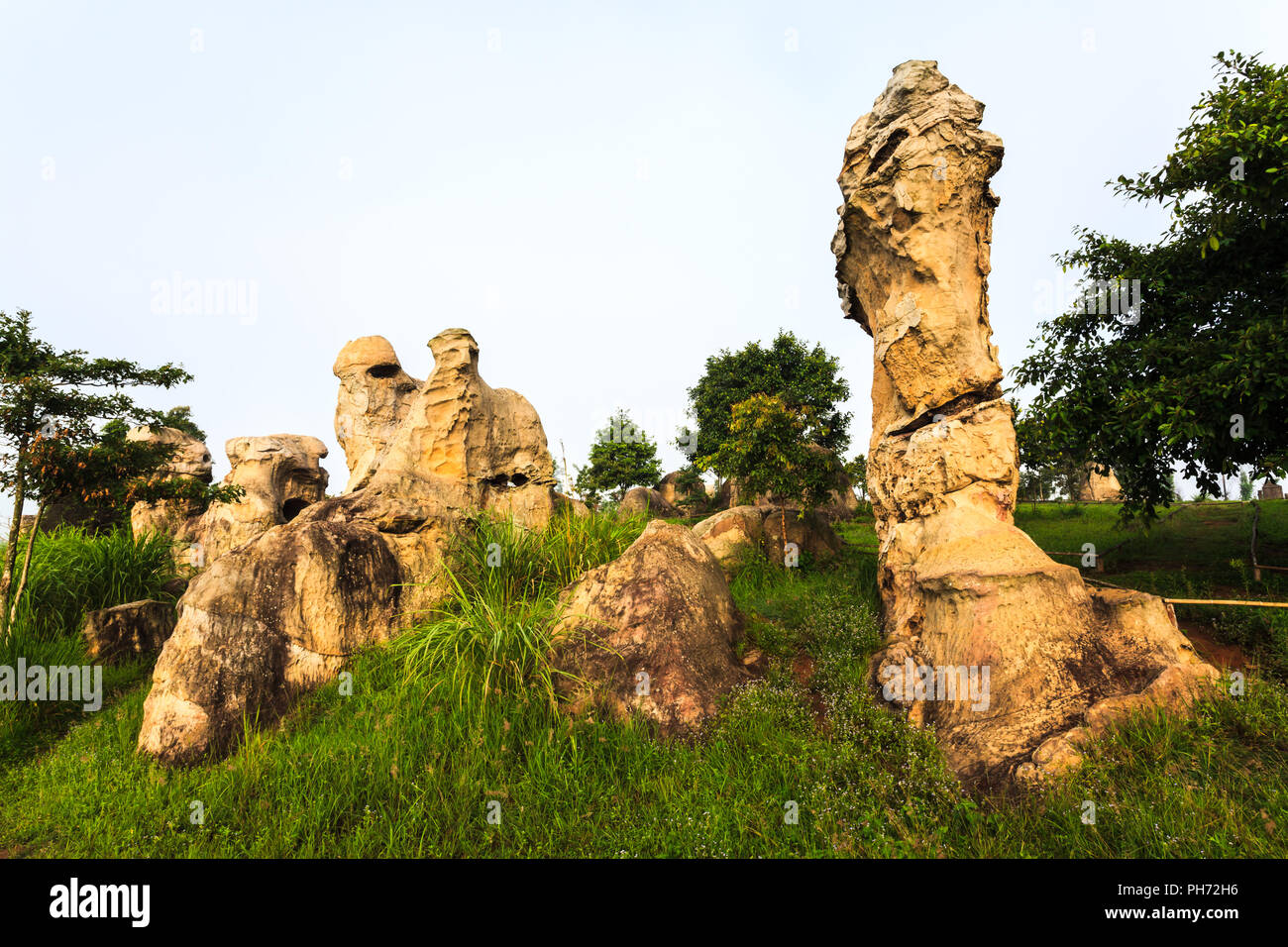 Mor hin khao, Stonehenge della Thailandia Foto Stock