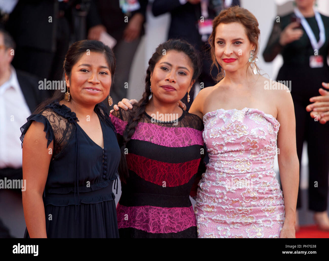 Venezia, Italia. 30 ago 2018. alla premiere di gala per lo screening del film Roma al settantacinquesimo Festival del Cinema di Venezia, Sala Grande giovedì 30 agosto 2018, Venezia Lido, Italia. Credito: Doreen Kennedy/Alamy Live News Foto Stock