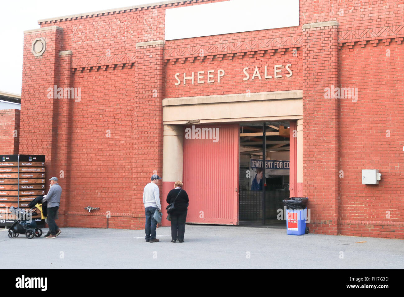 Adelaide Australia.31 agosto 2018. Il Royal Adelaide mostrano l'annuale evento agricolo gestito dalla Royal Agricultural e Horticultural Society of South Australia apre presso il quartiere fieristico dal 31 agosto-9 settembre presentazione di prodotti locali,concorsi di cucina, animali, giostre, il cibo e gli intrattenimenti e giudicare il bestiame Credito: amer ghazzal/Alamy Live News Foto Stock