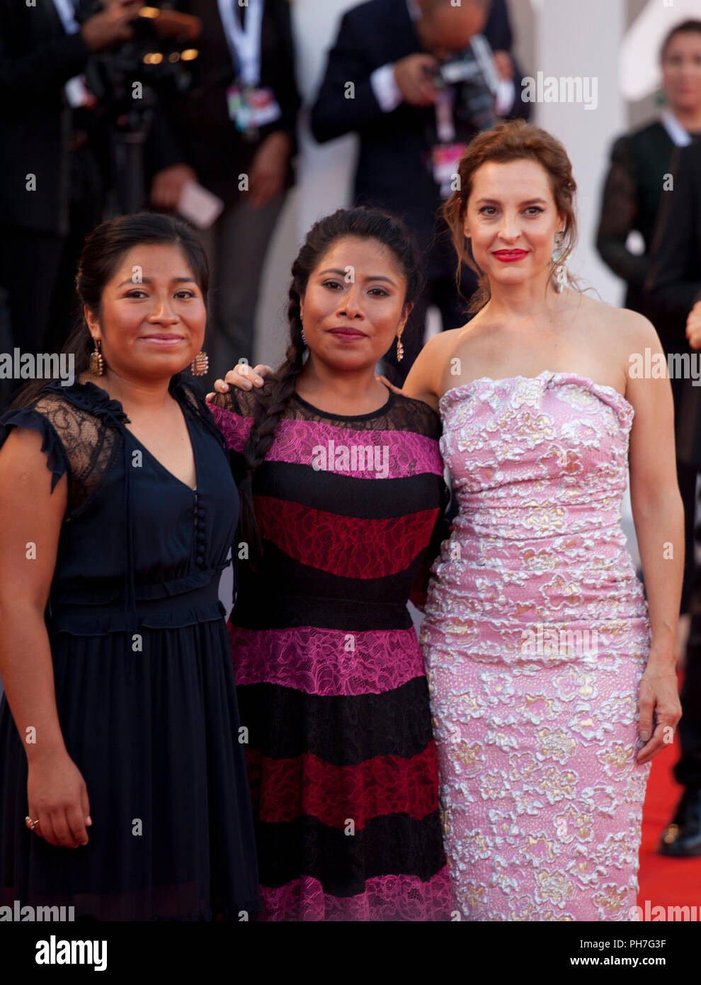 Venezia, Italia. 30 ago 2018. alla premiere di gala per lo screening del film Roma al settantacinquesimo Festival del Cinema di Venezia, Sala Grande giovedì 30 agosto 2018, Venezia Lido, Italia. Credito: Doreen Kennedy/Alamy Live News Foto Stock