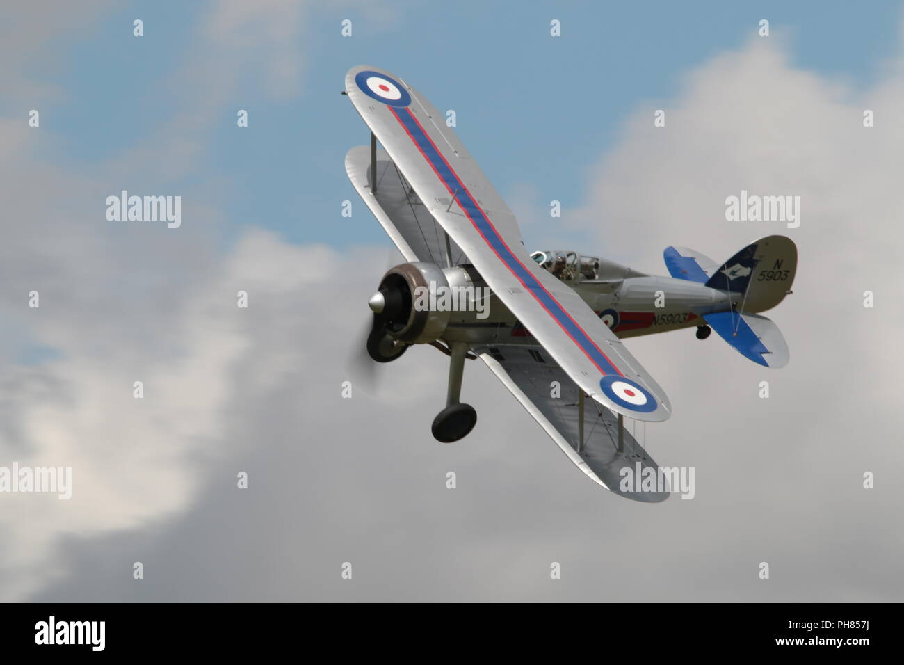 Gloster Gladiator Foto Stock