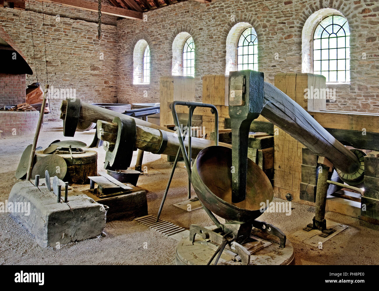 Martello di viaggio di Hagen open-air Museum, Germania Foto Stock