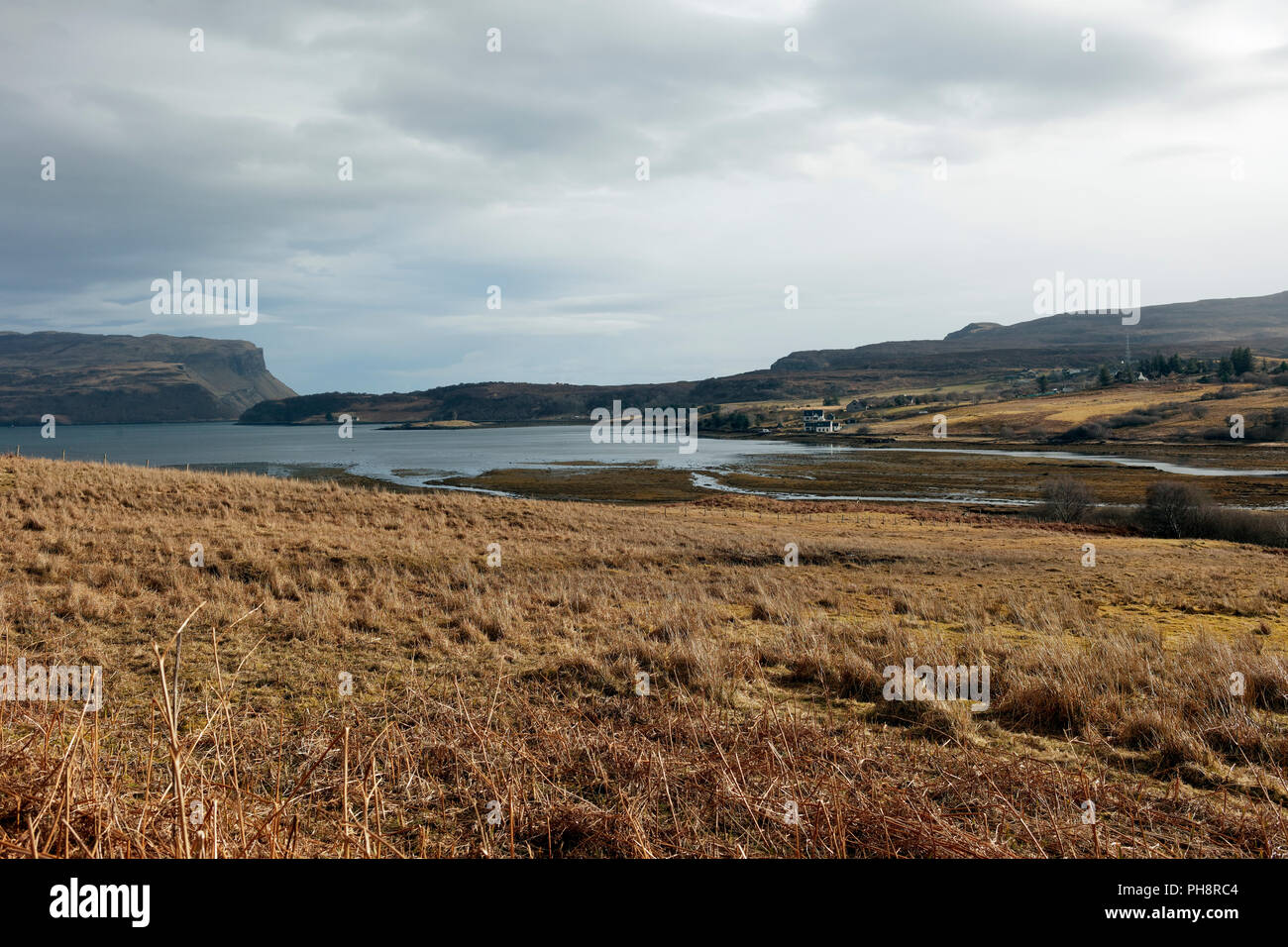 Immagine di panorama preso in Scozia Foto Stock