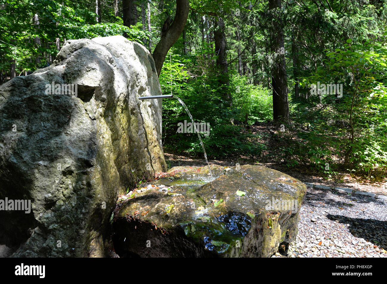 Bavaria acqua di montagna Foto Stock