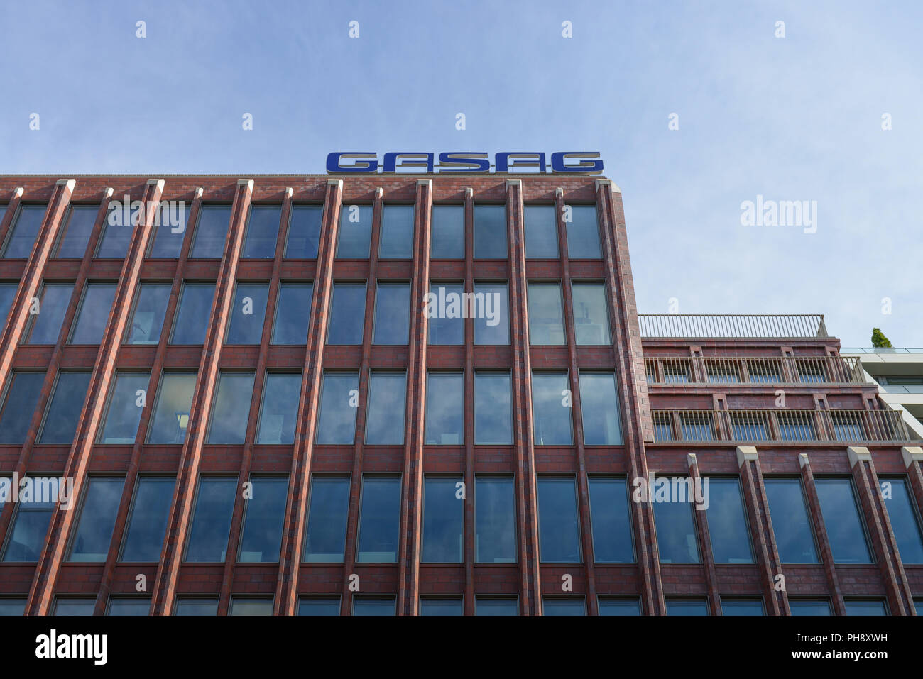 GASAG AG, Henriette-Herz-Platz, nel quartiere Mitte di Berlino, Deutschland Foto Stock