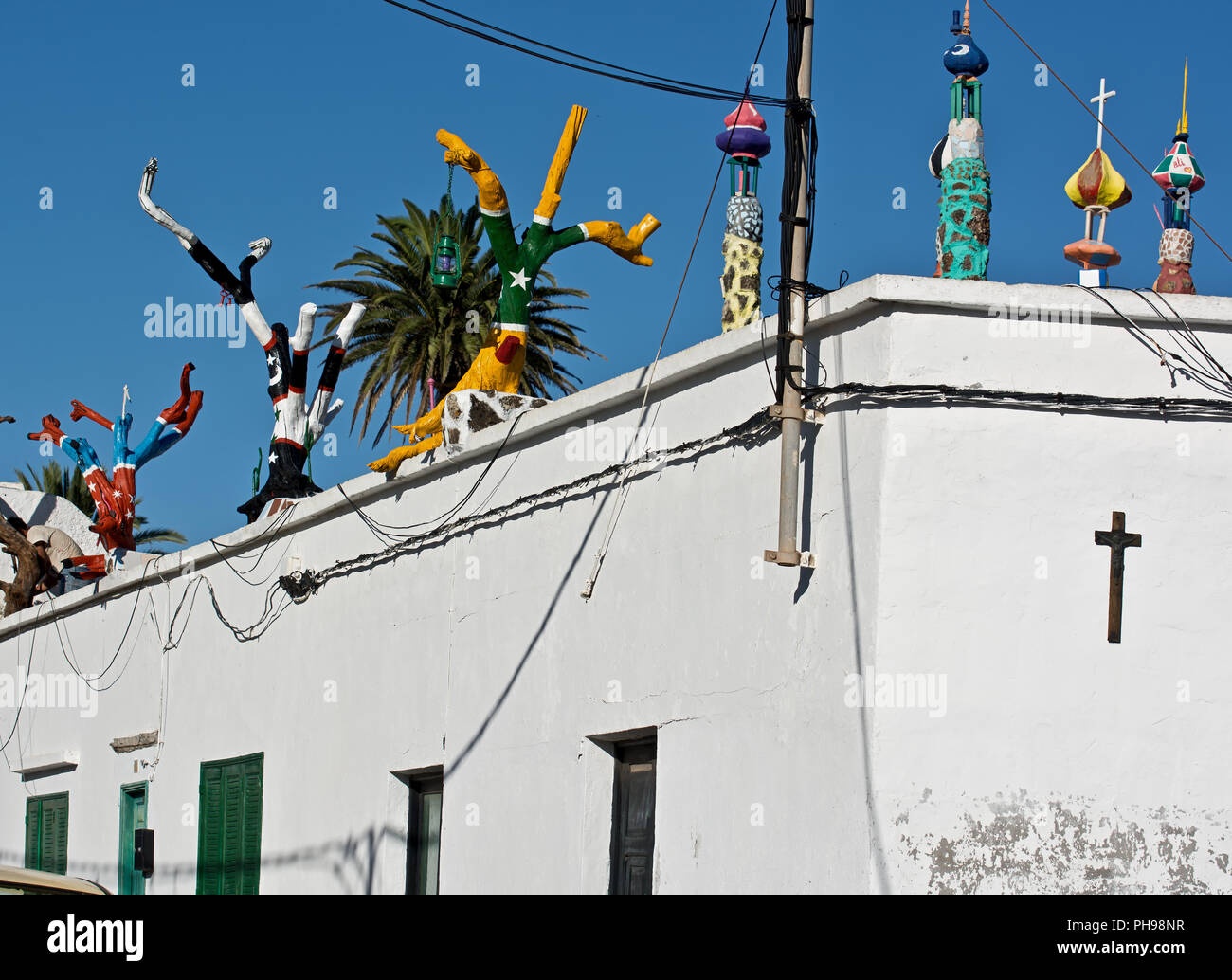 Haria, Lanzarote Foto Stock