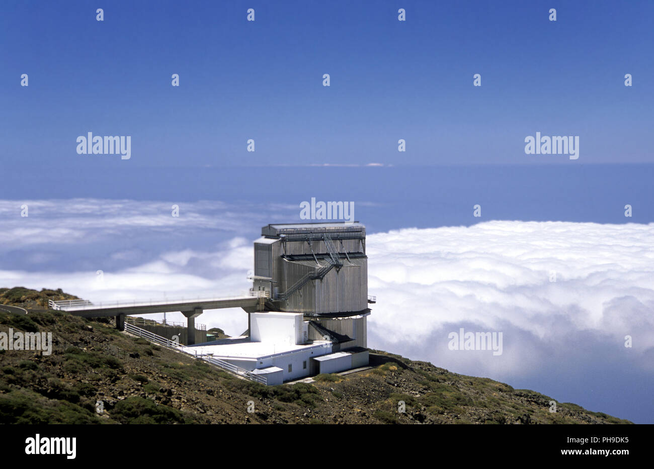 Il telescopio, La Palma Foto Stock