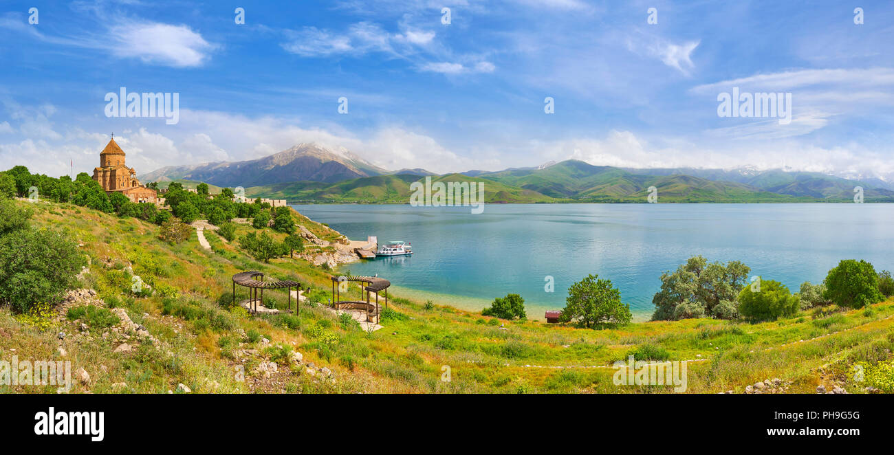 Salt Lake Van, Turchia Foto Stock