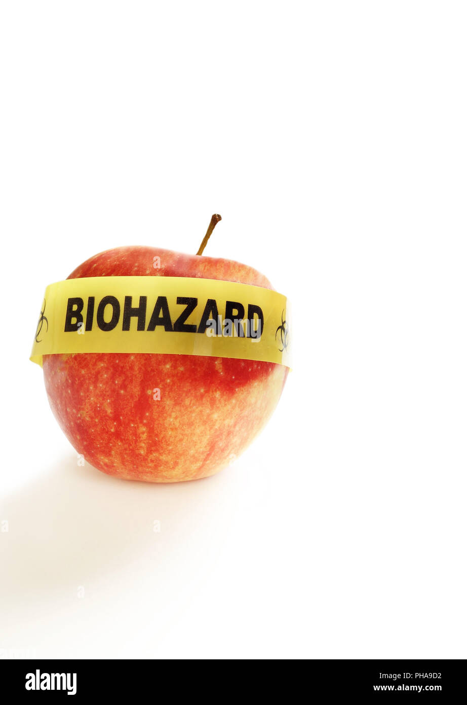Bio apple Foto Stock