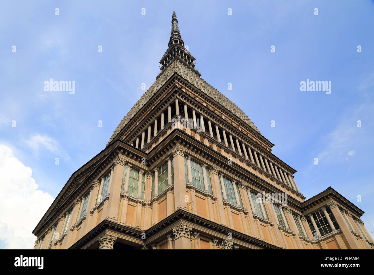 Torino, Mole Antoniellana Foto Stock