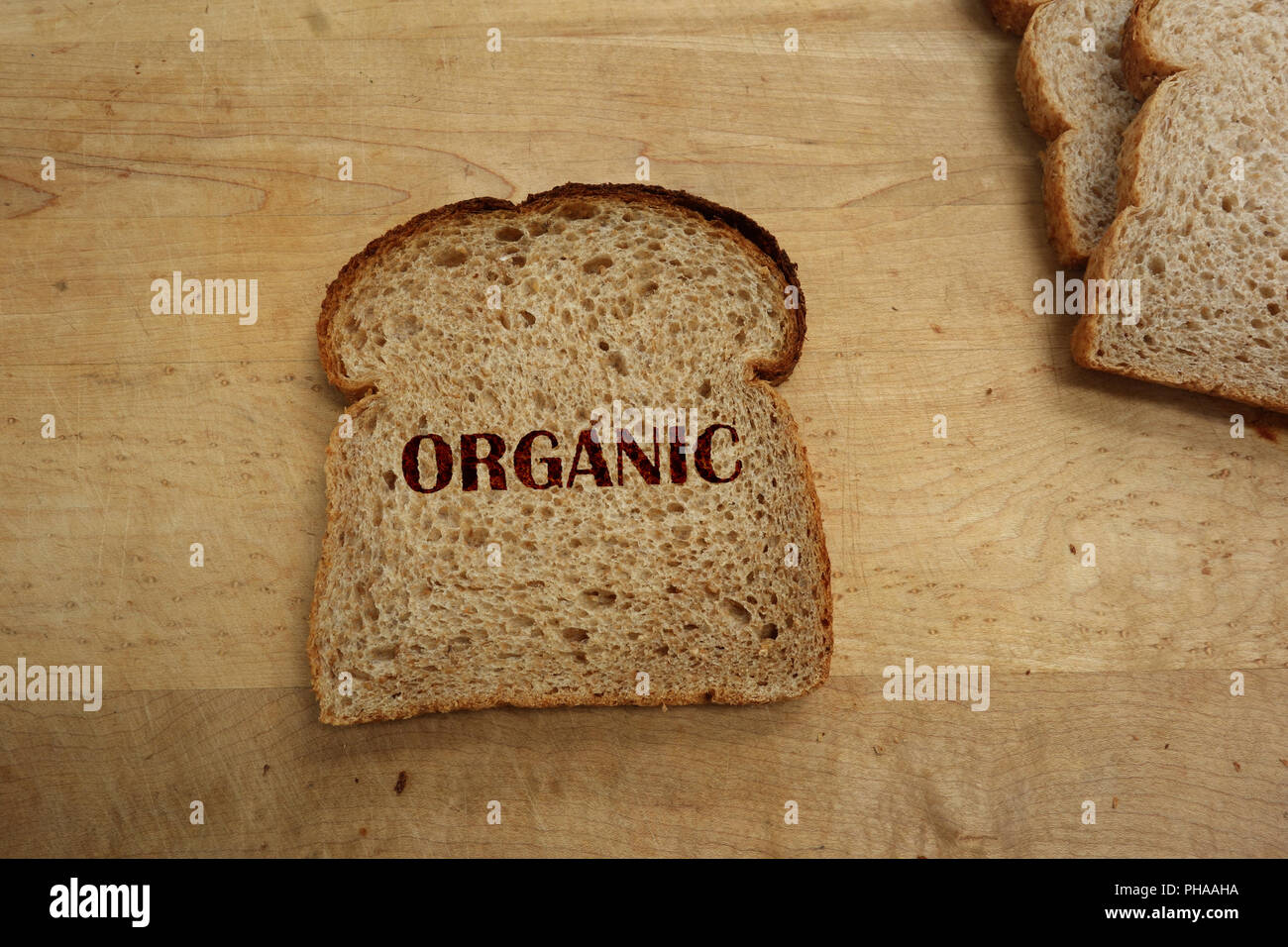 Pane biologico Foto Stock