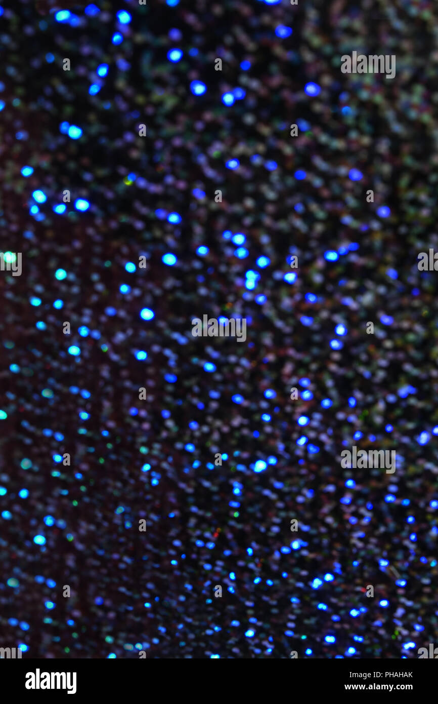 Puntini di luce blu Foto Stock