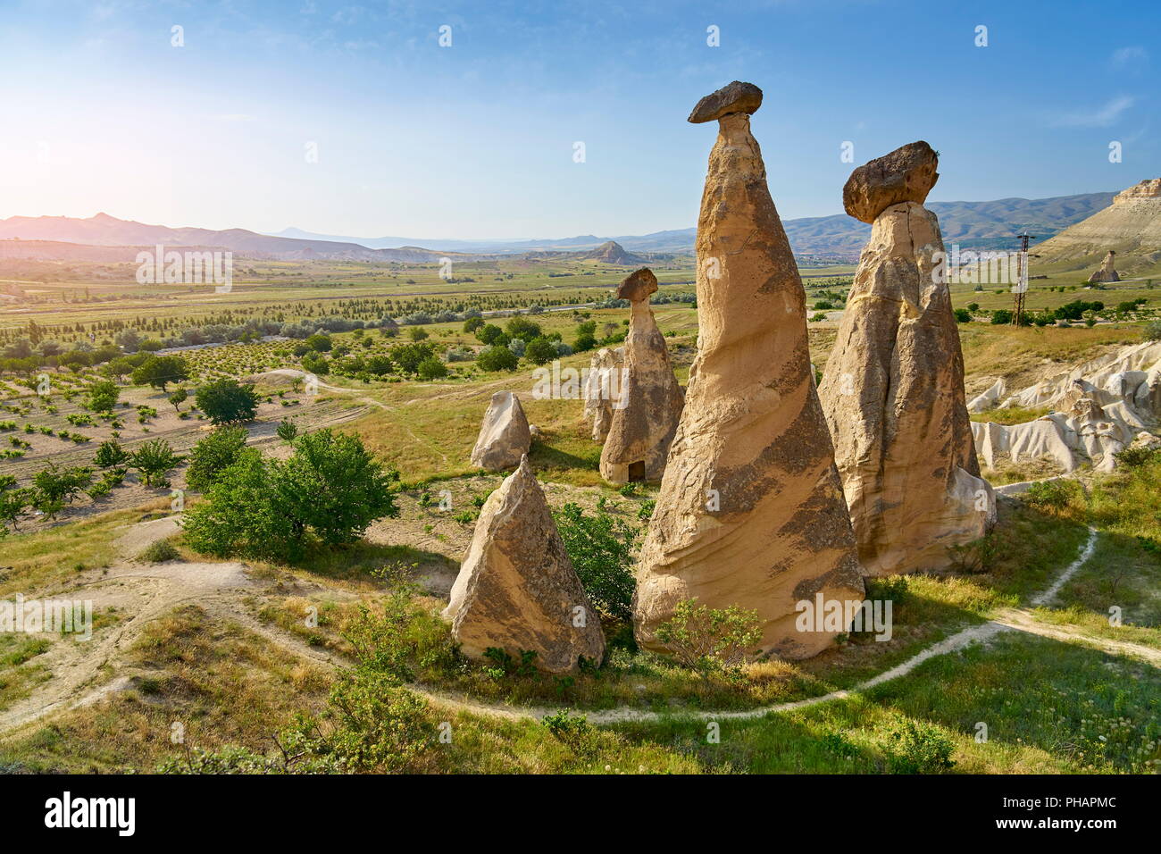 Cappadocia, Goreme, Anatolia, Turchia Foto Stock