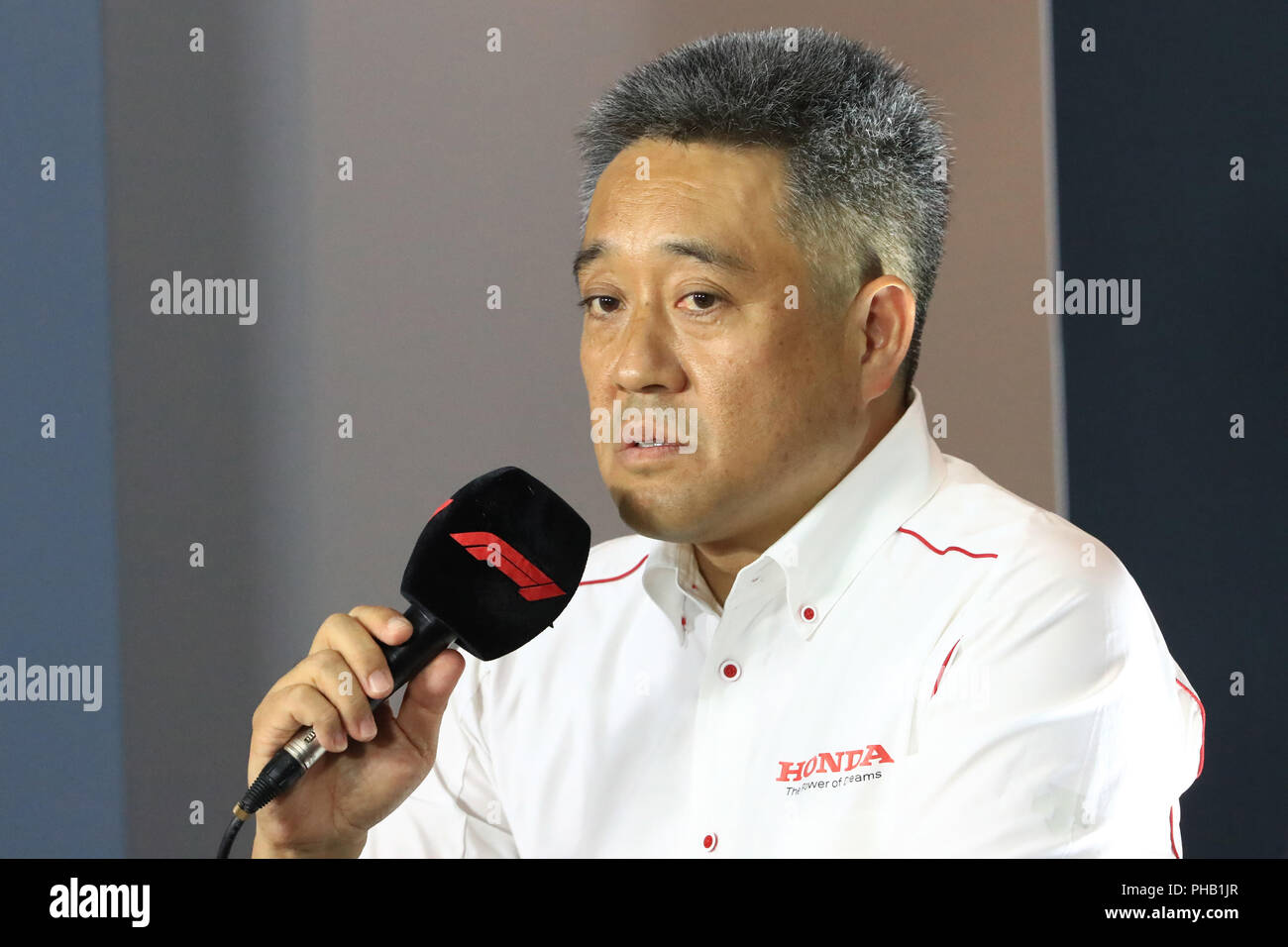 Il 31 agosto 2018, Autodromo Nazionale di Monza, Monza, Italia, FORMULA ONE Grand Prix d'Italia, Venerdì di prove libere; il credito: Azione Plus immagini di sport/Alamy Live News Foto Stock