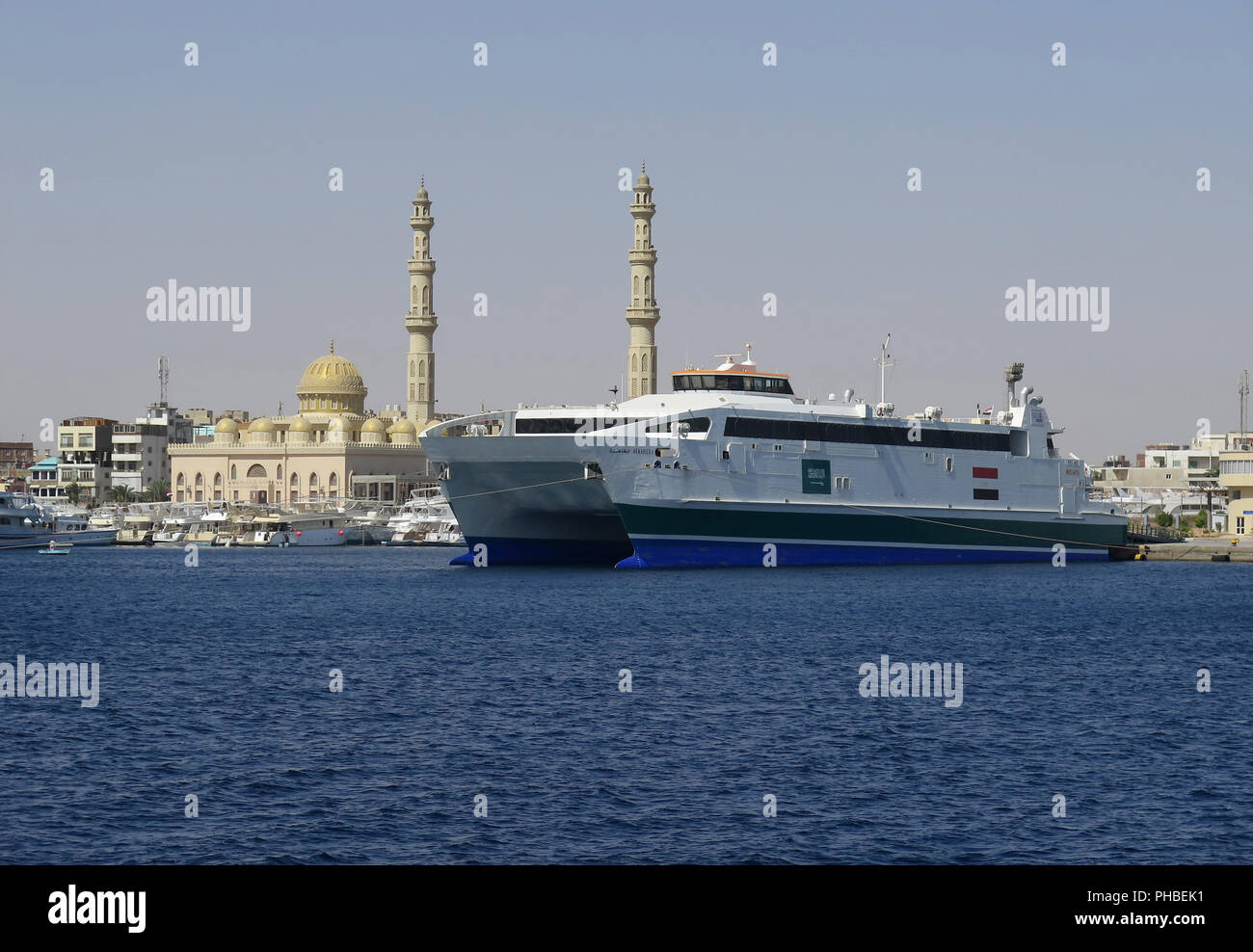 Hafen, Hurghada, Aegypten ha Foto Stock