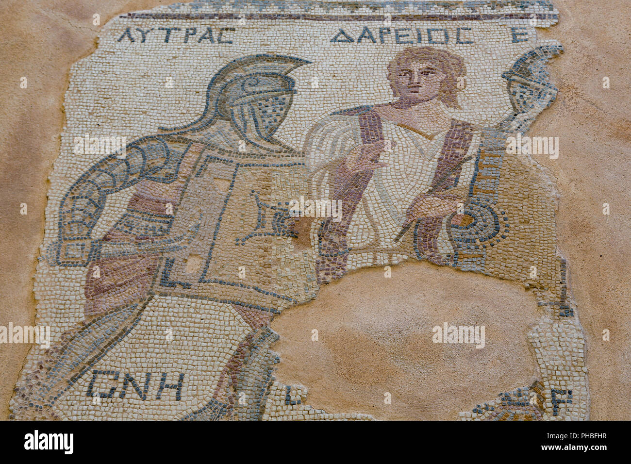 Casa dei gladiatori mosaico immagini e fotografie stock ad alta
