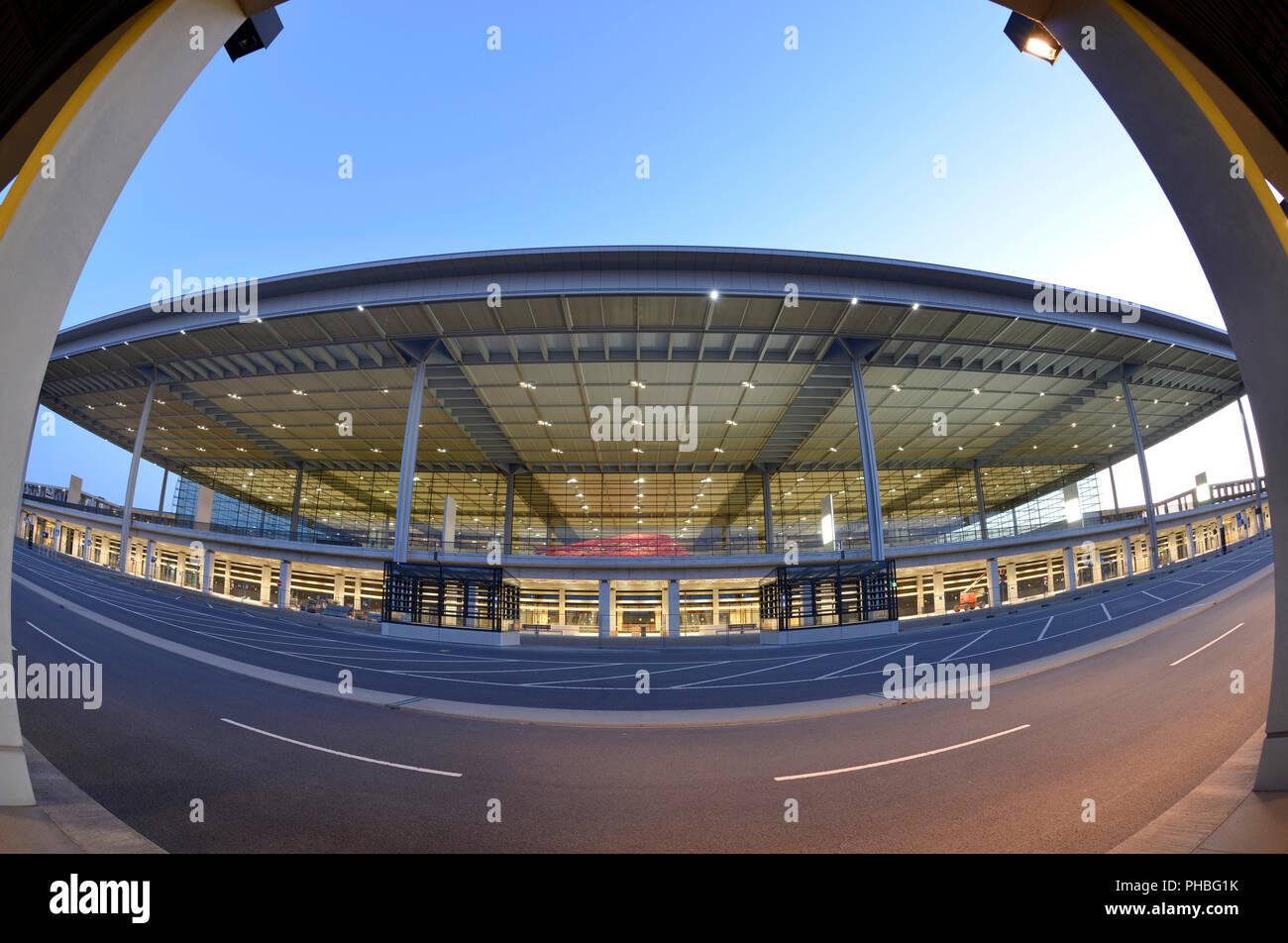 Flughafen BER, Brandeburgo, Deutschland Foto Stock