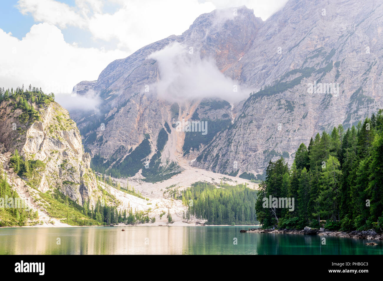 Lago di Braies, Lago di Dobbiaco, Lago di Misurina, lago di dolomires Foto Stock