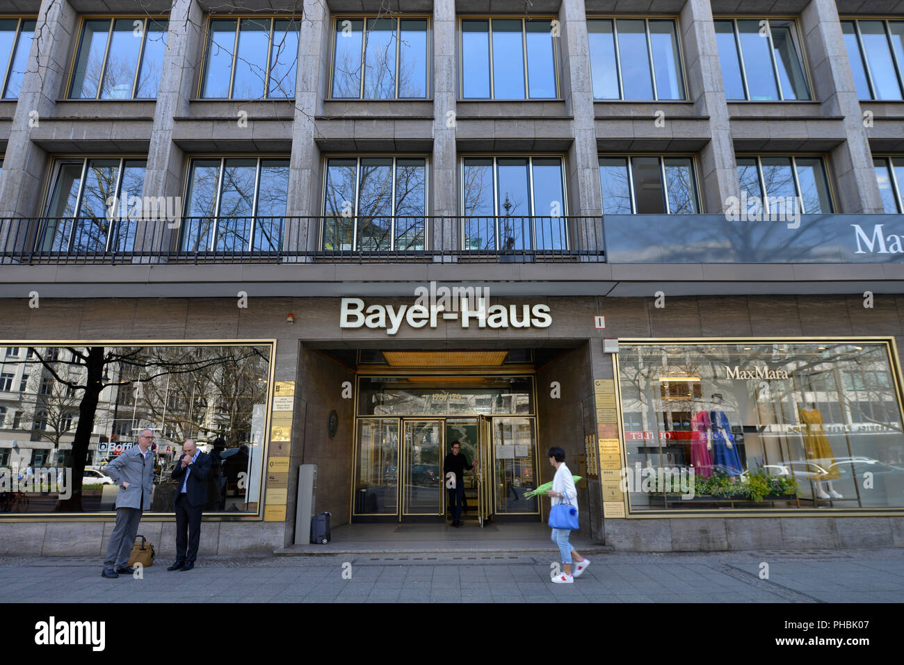 Bayer-Haus, Kurfuerstendamm, Charlottenburg di Berlino, Deutschland Foto Stock