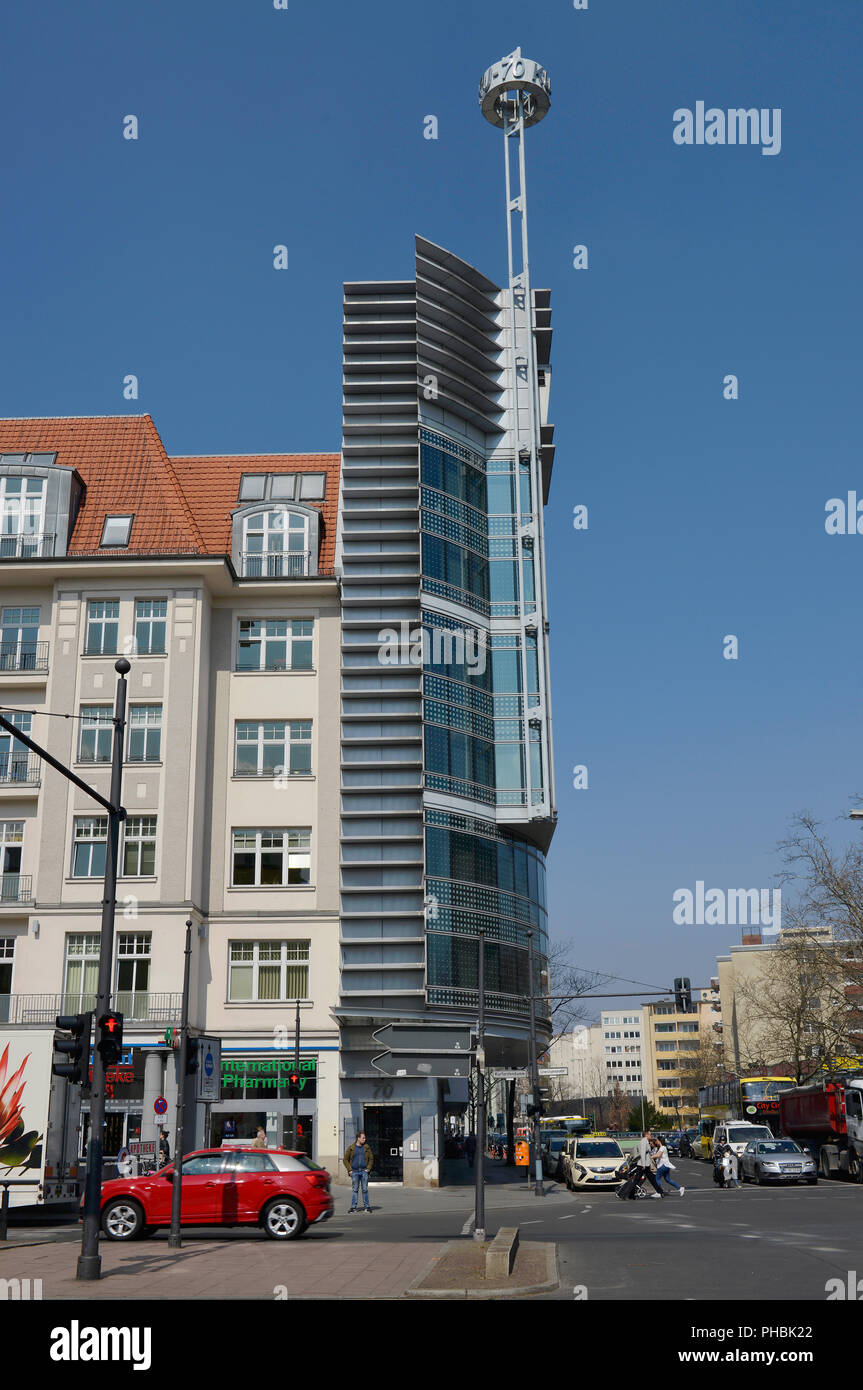 Handtuchhaus, Ku'damm 70, Kurfuerstendamm, Charlottenburg di Berlino, Deutschland Foto Stock