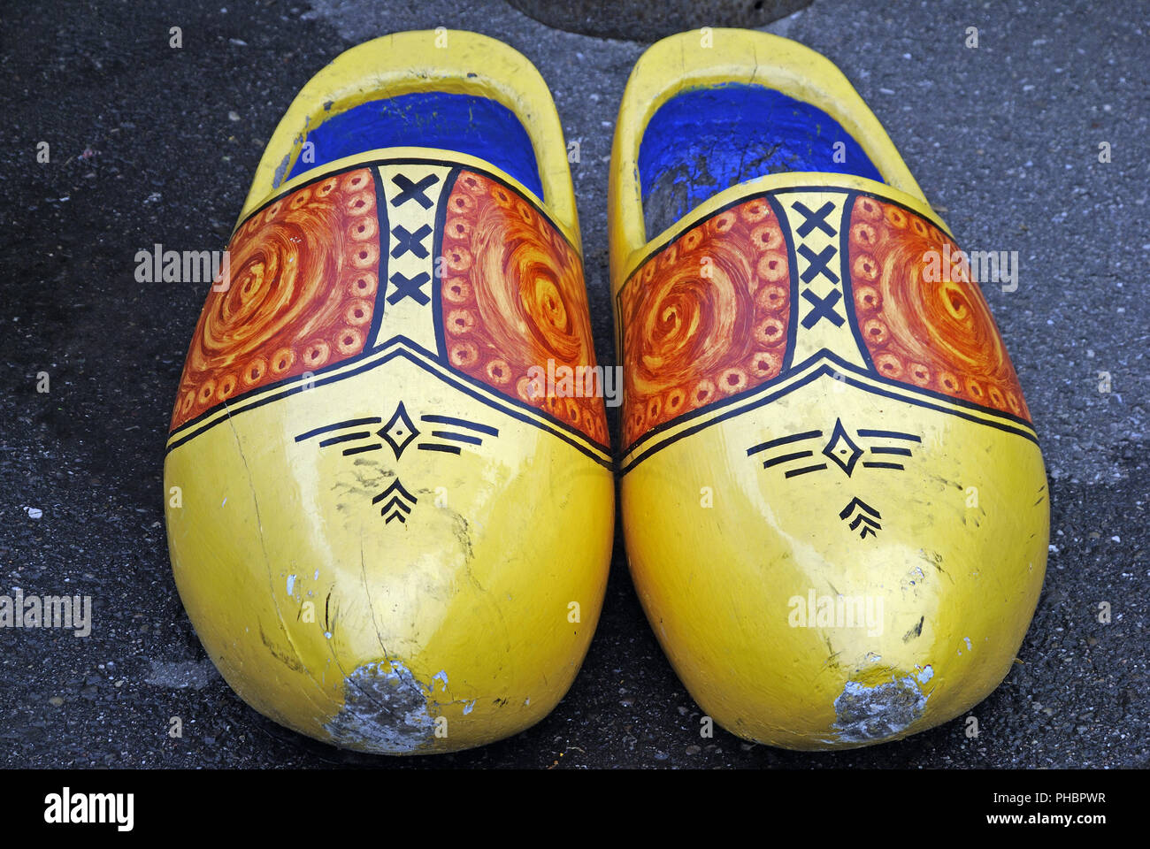 pattino di legno Foto Stock