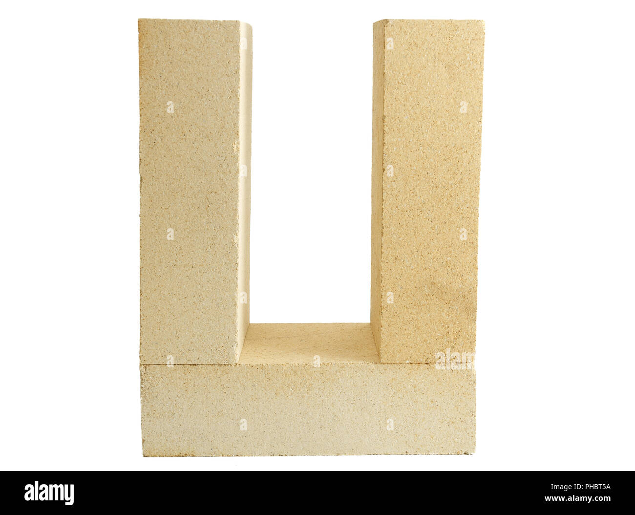 La figura di tre mattoni Foto Stock