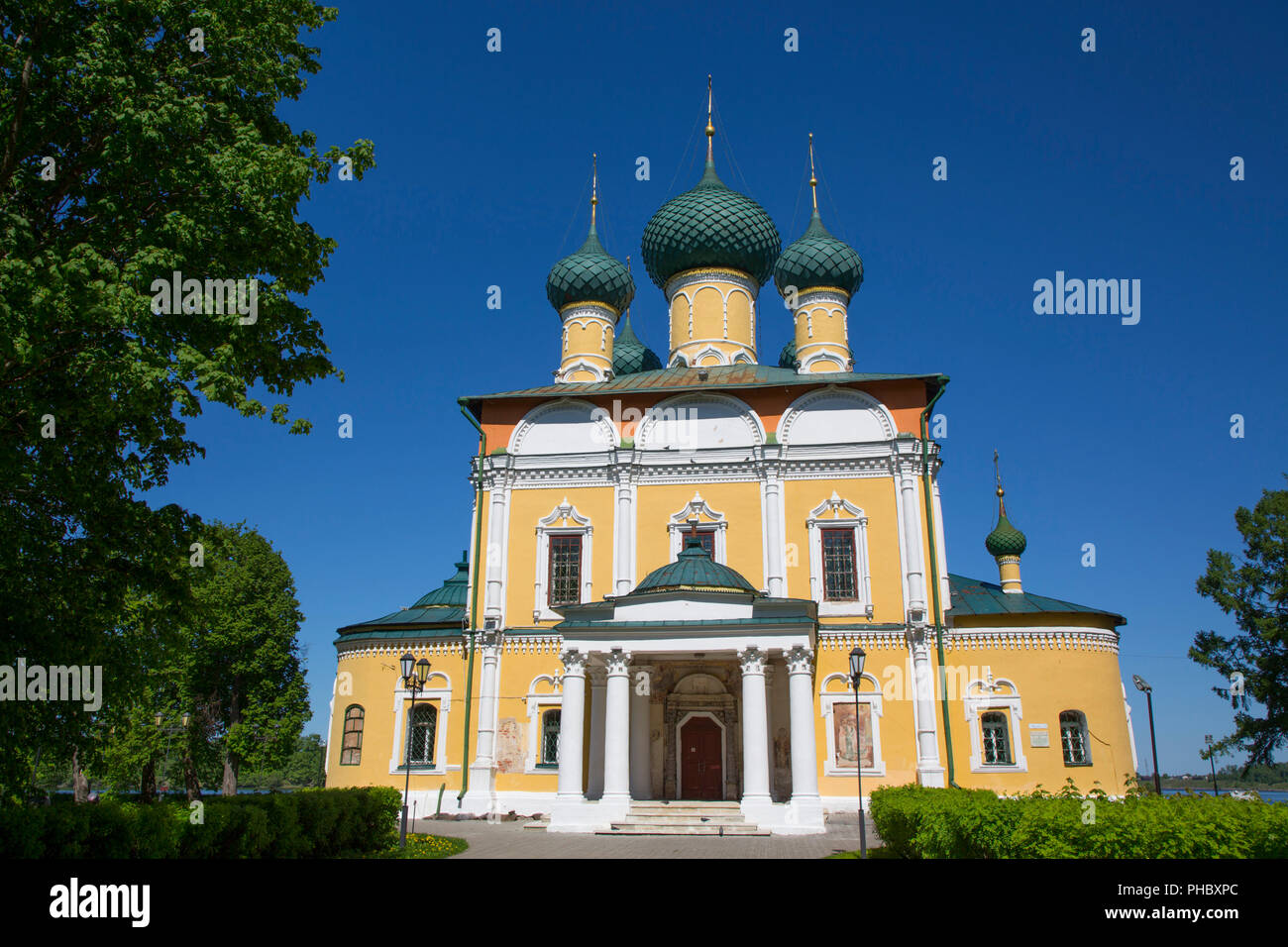 Trasfigurazione cattedrale, Uglich, Golden Ring, Krasnojarsk, Russia, Europa Foto Stock