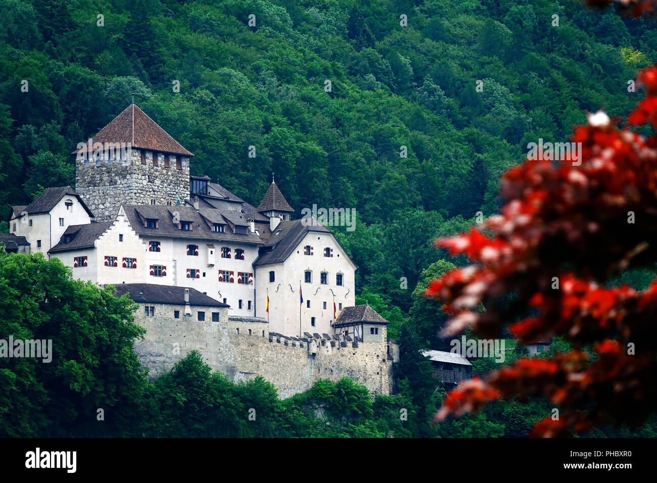 Castello di Vaduz, Liechtenstein, Europa Foto Stock