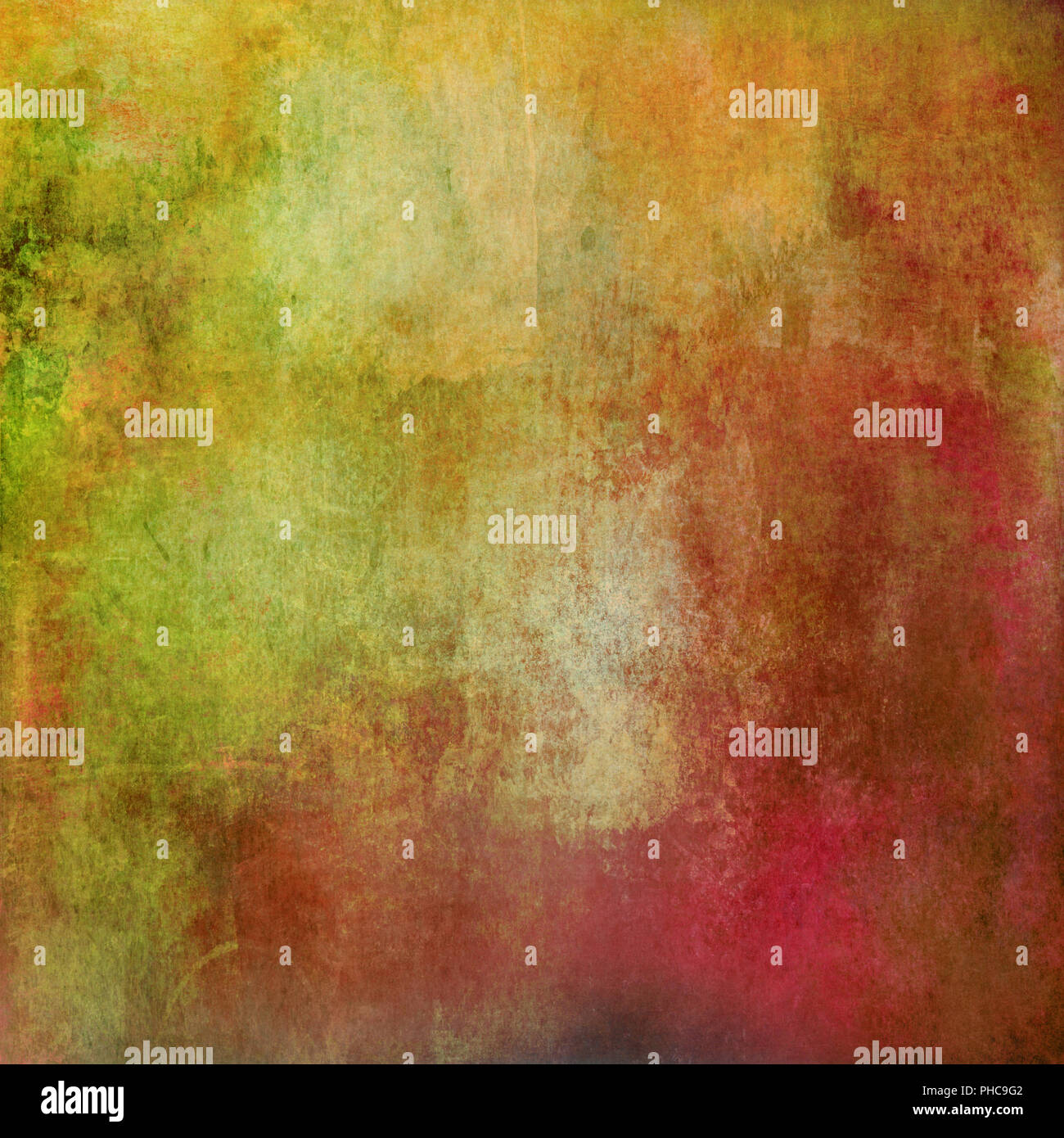 Abstract mixed media artwork vecchio Foto Stock