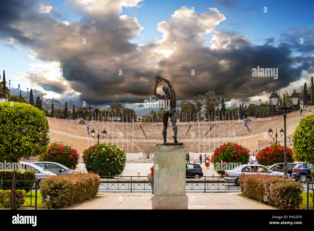 Lo stadio panathinaiko del 1896 ad atene immagini e fotografie stock ad ...