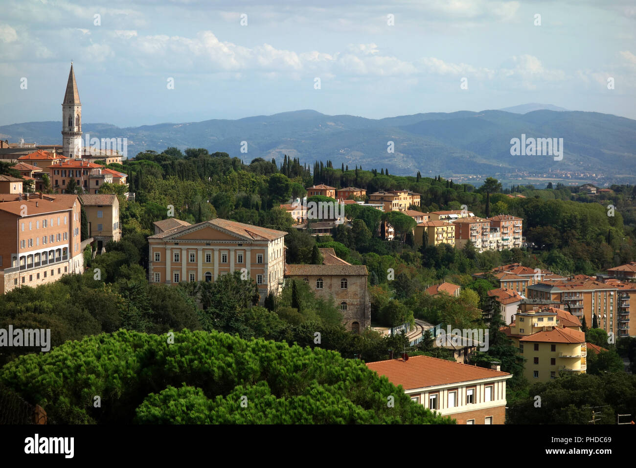 Perugia in Italia Foto Stock