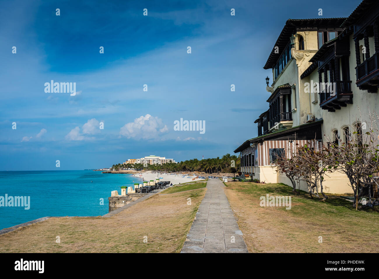Xanadu Mansion è il premier resort golf clubhouse a Varadero, Cuba. Foto Stock