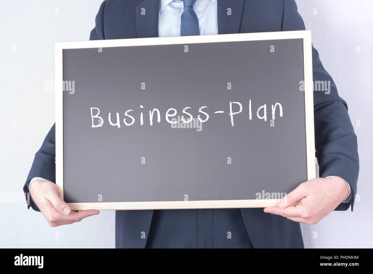 Business plan per le start-up alle aziende Foto Stock