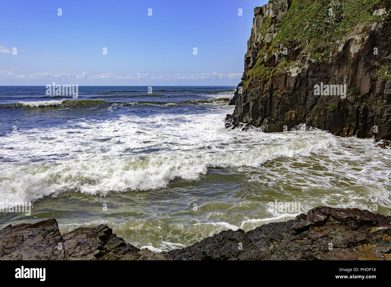 Picco sul mare Foto Stock