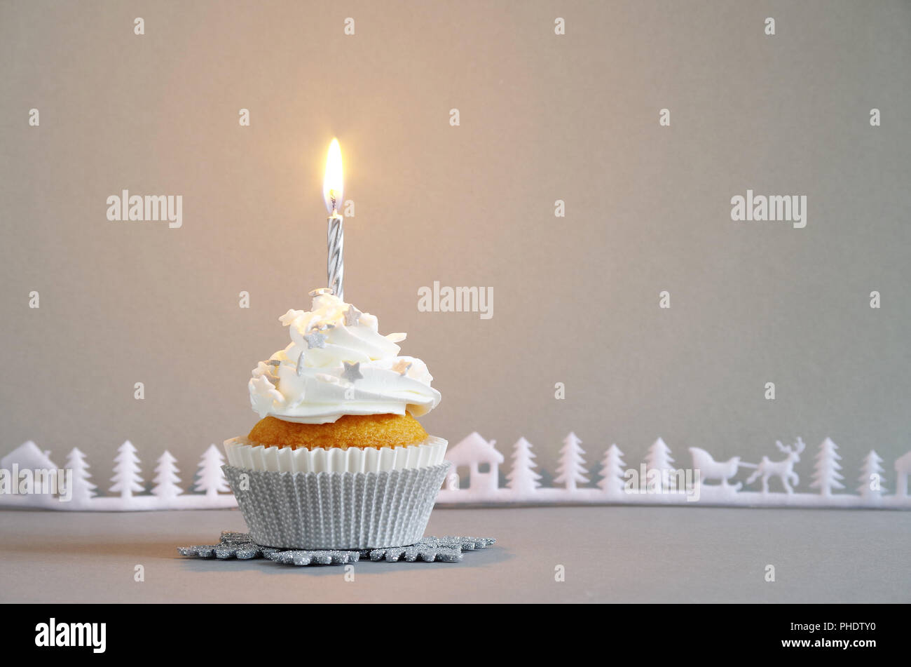 torta di compleanno Foto Stock