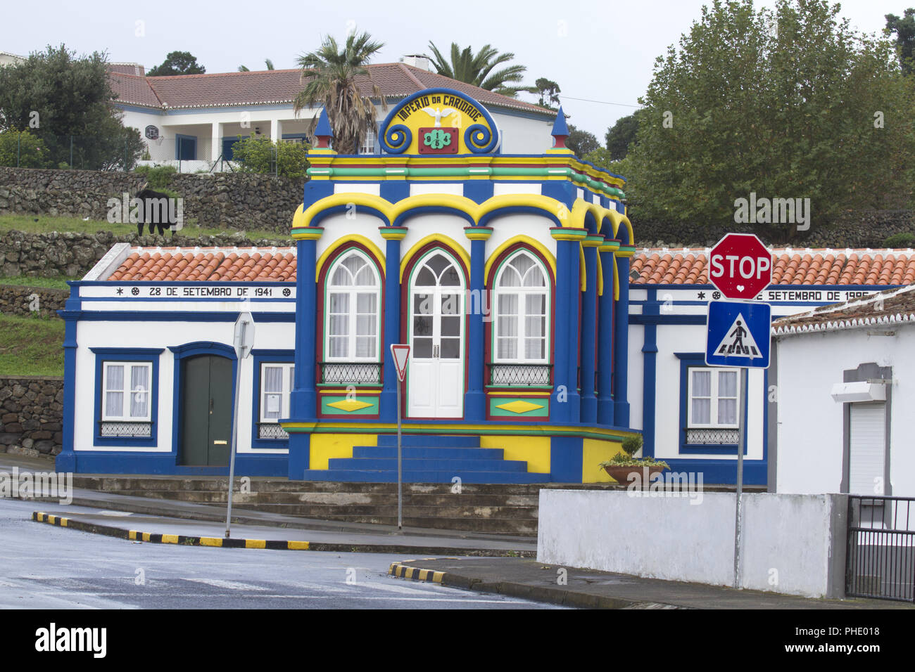 Praia da Vitória, Terceira, Azoren, Portogallo Foto Stock