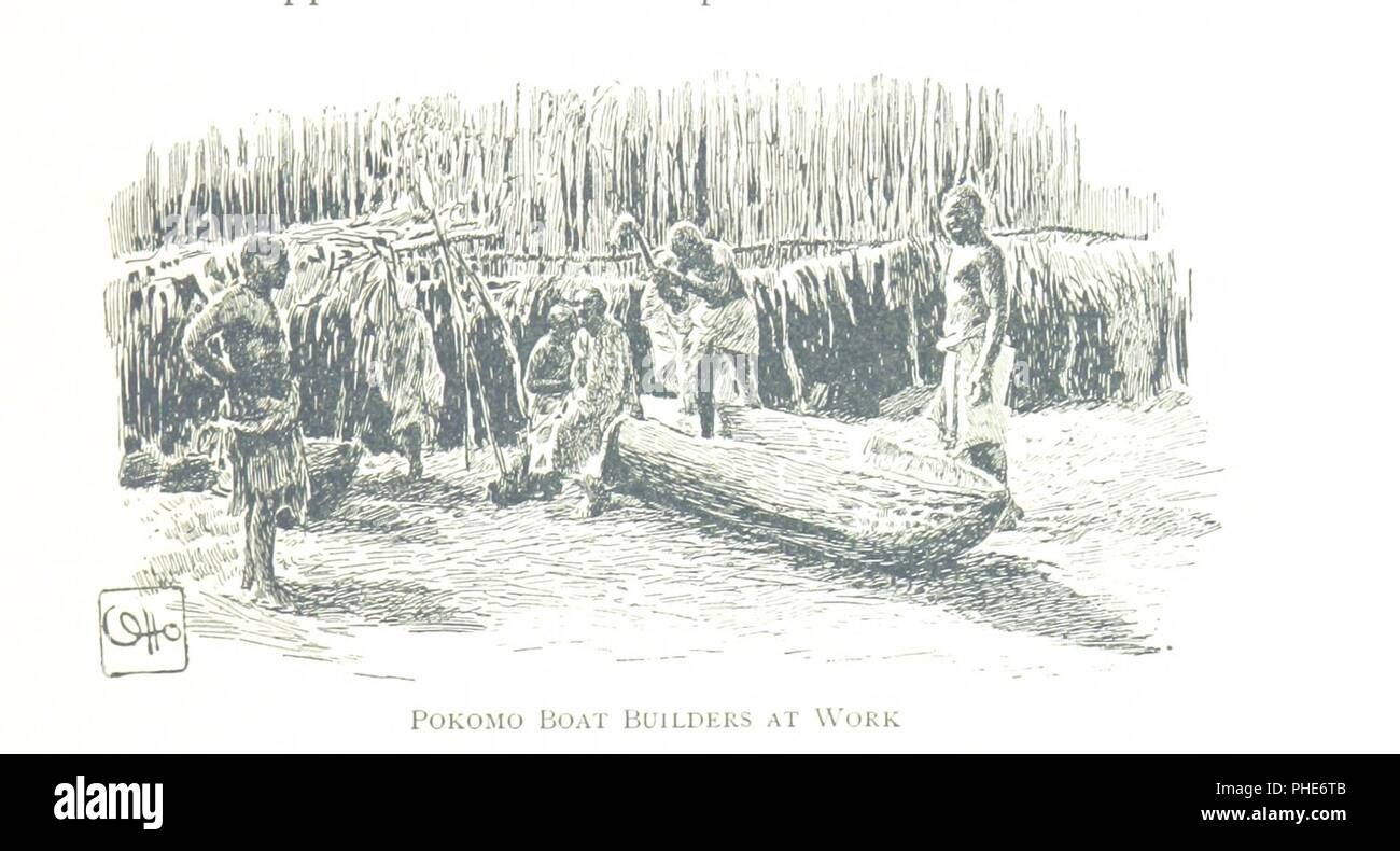 Immagine dalla pagina 77 della 'attraverso la giungla e deserto. Viaggi in Africa Orientale . Con illustrazioni da fotografie dall'autore e mappe. [Con un ritratto.]' . Foto Stock