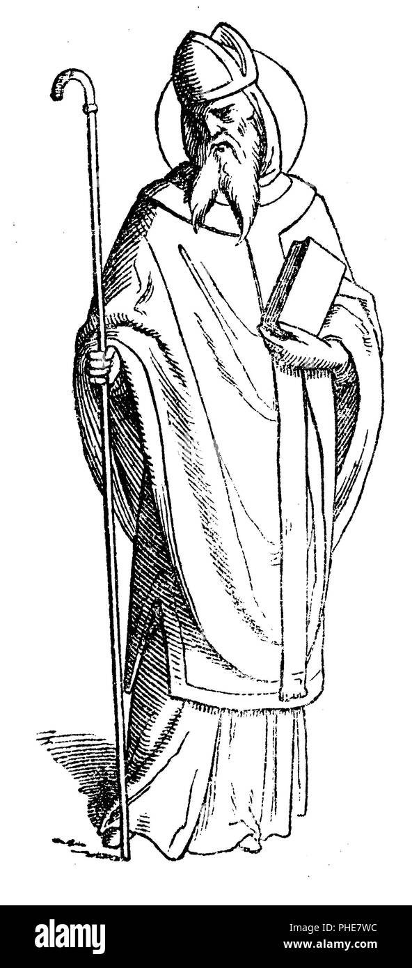 San Tito, vescovo dell'isola di Creta, Foto Stock