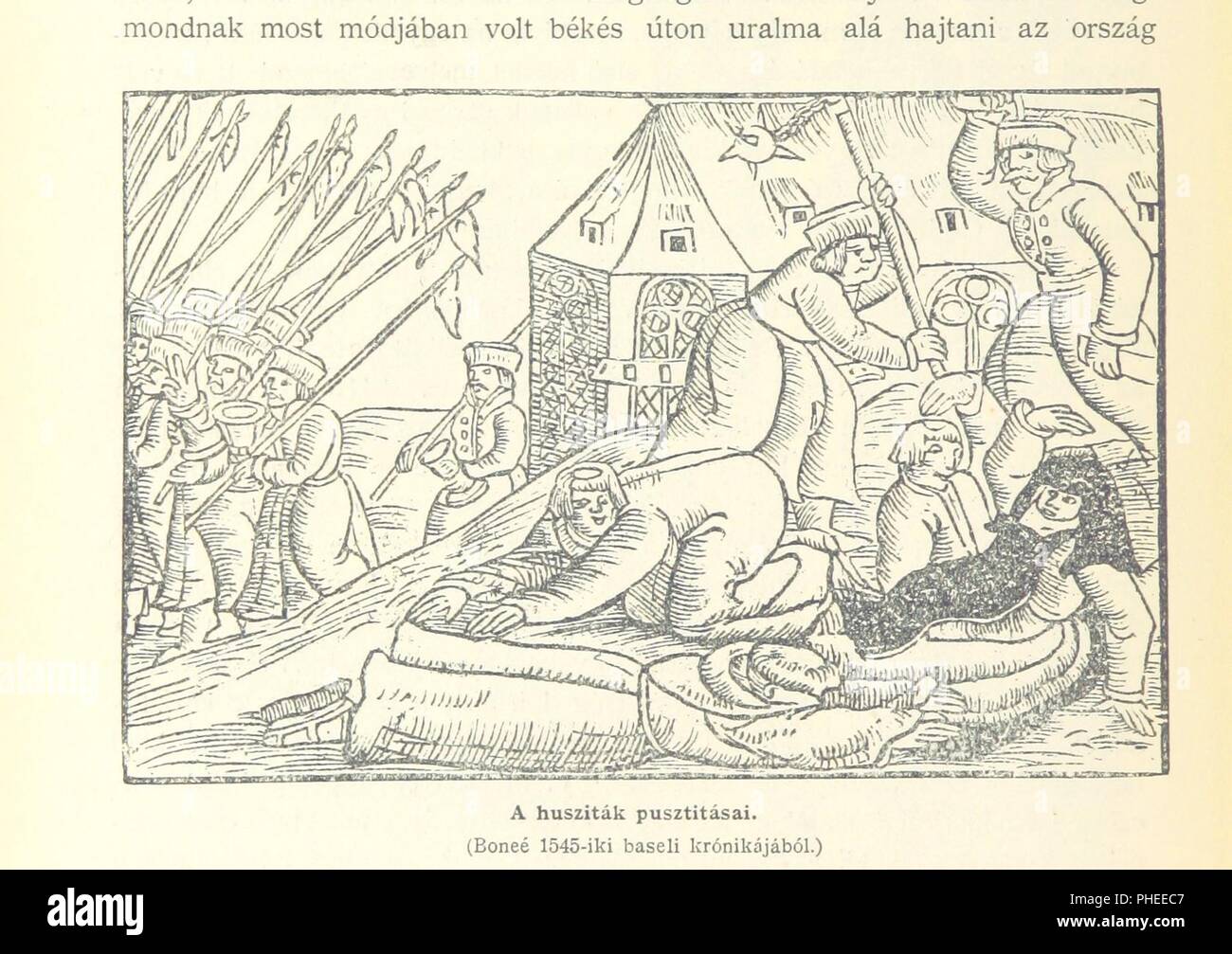Immagine dalla pagina 656 di un "magyar nemzet tortenete. Szerkeszti Szilágyi S. [con mappe e illustrazioni.]' . Foto Stock