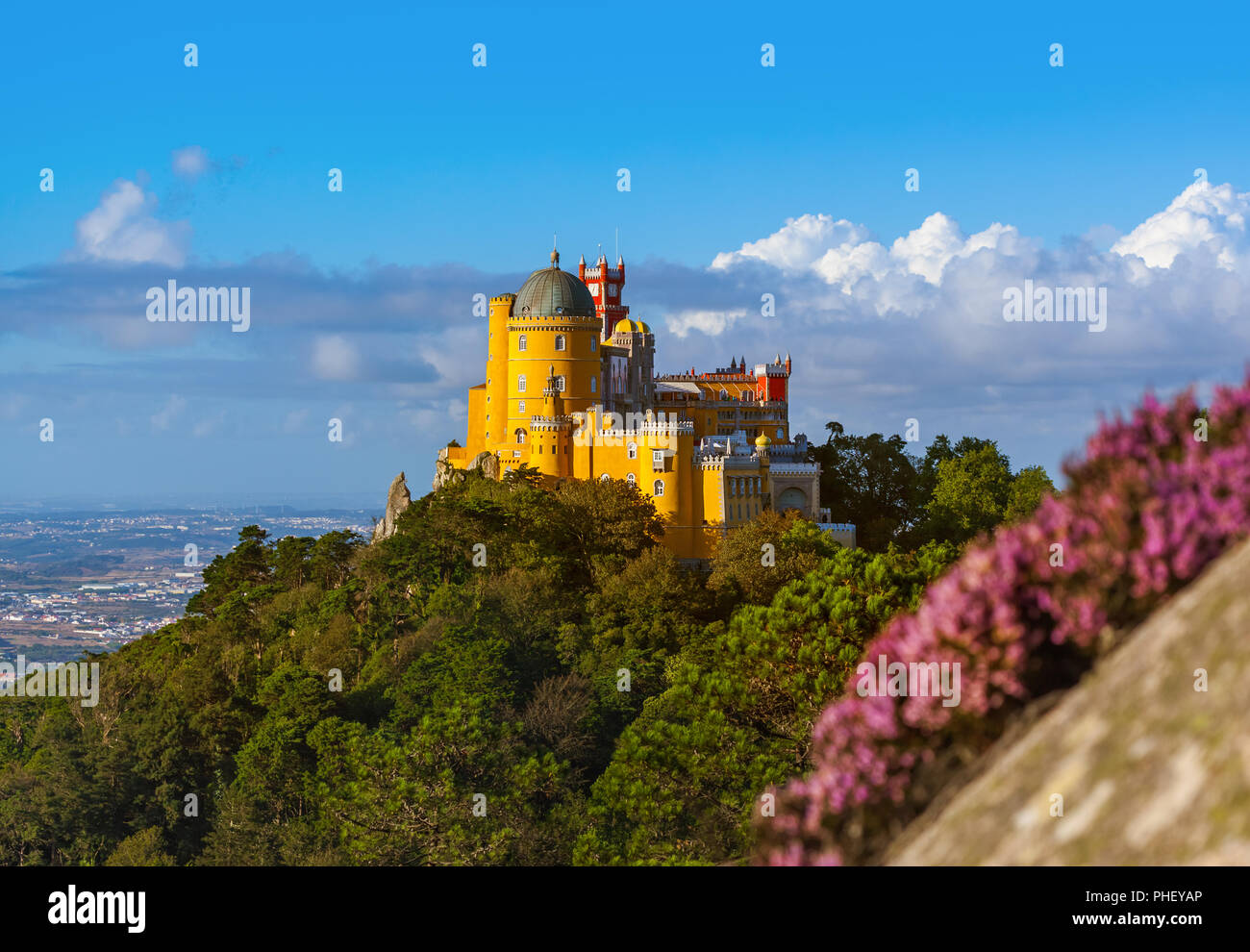 Pena nel Palazzo di Sintra - Portogallo Foto Stock