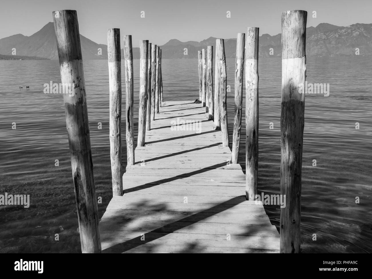 Lago Atitlan Foto Stock