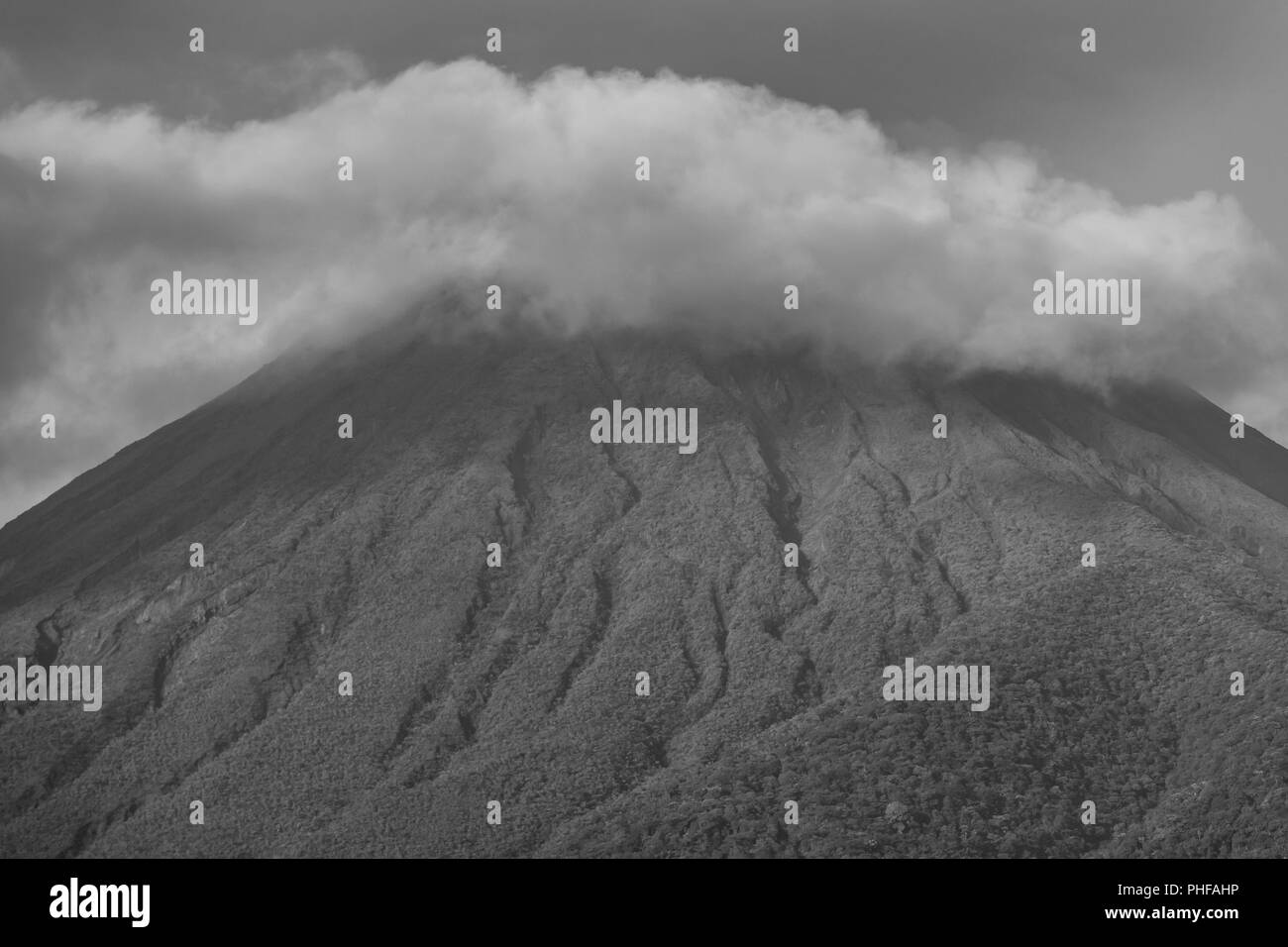 Vulcano Arenal Foto Stock