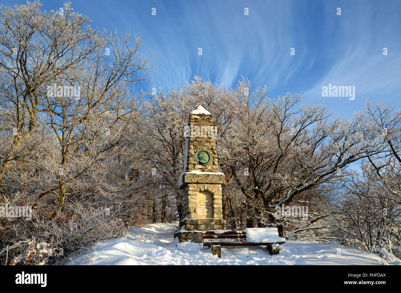 Highlands sveva; memoriale; punto di riferimento; la Germania Foto Stock